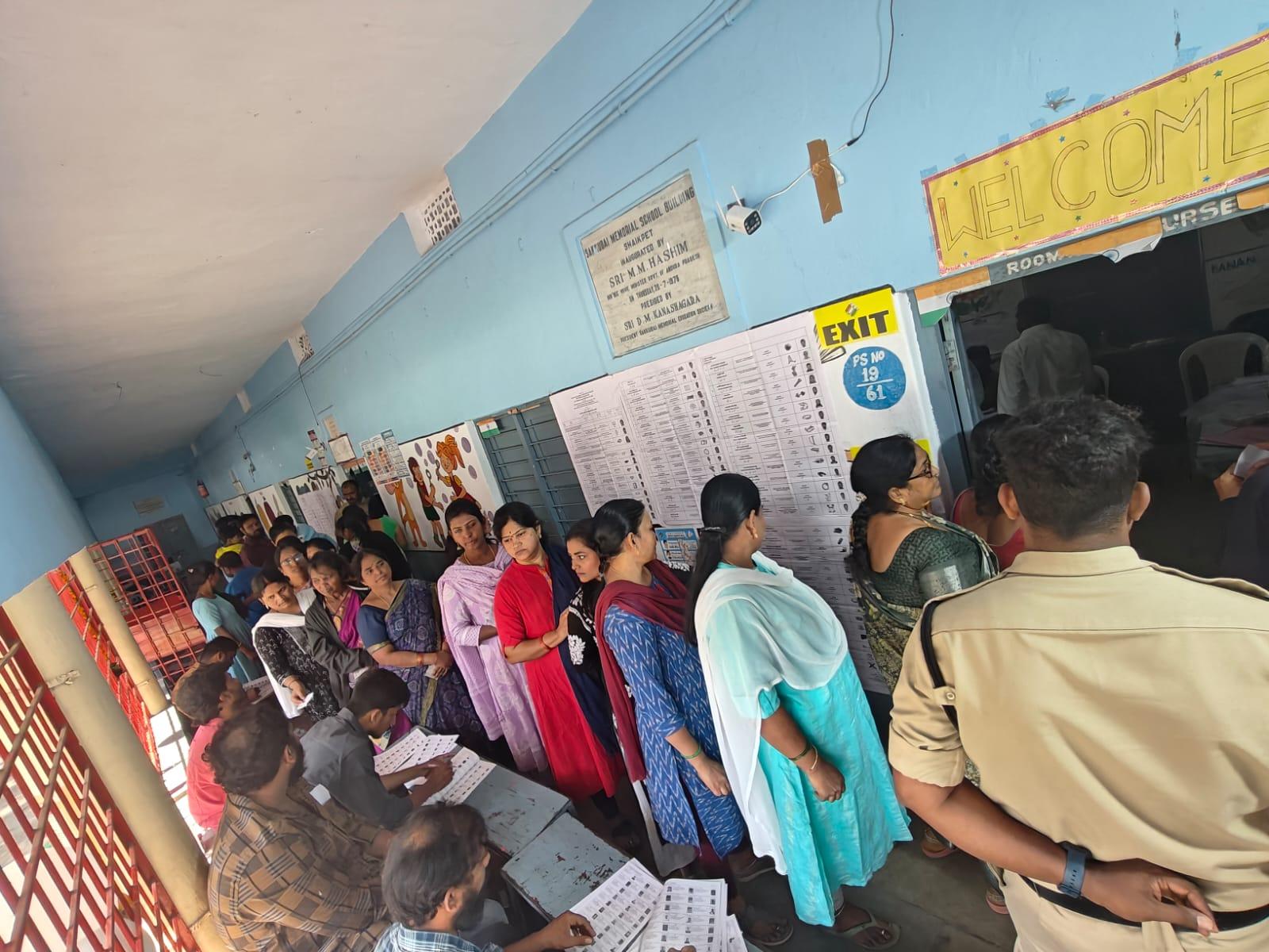 48.43 per cent voter turnout in Telangana's Jubilee Hills by-election