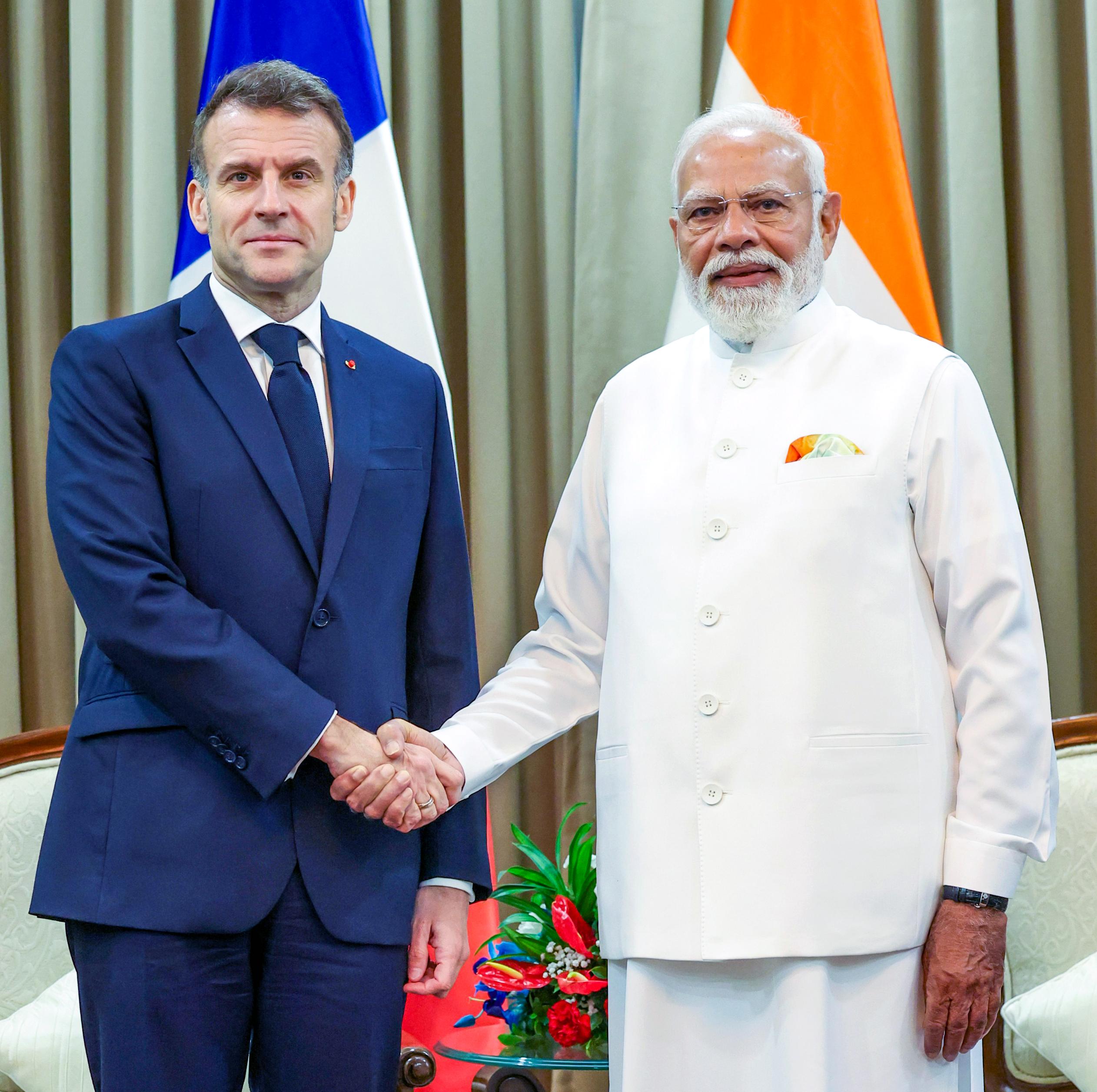 India-France relationship a ‘force for global stability’, says PM Modi after meeting with President Macron