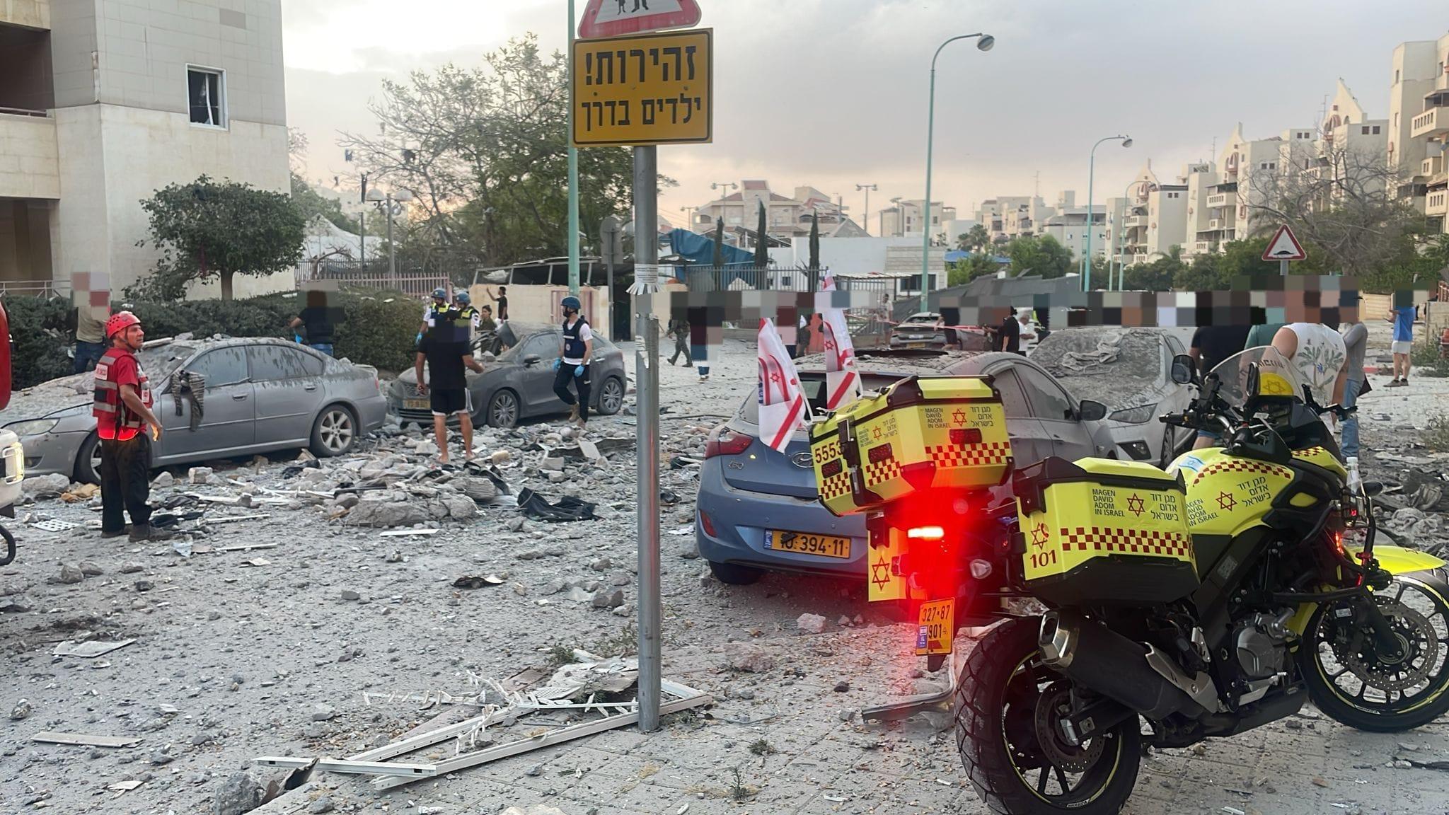 Three killed, several wounded as Iranian missile hits apartment complex in Israel