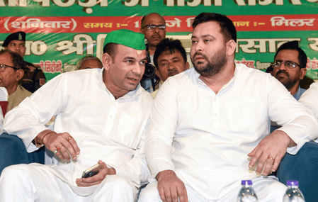 After expressing devotion to his parents, Tej Pratap now showers blessings on Tejashwi Yadav