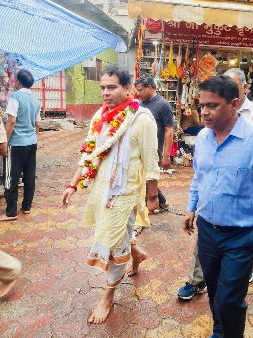 BJP MLA flags 'chaotic' traffic system in Vrindavan, calls for removing illegal encroachments