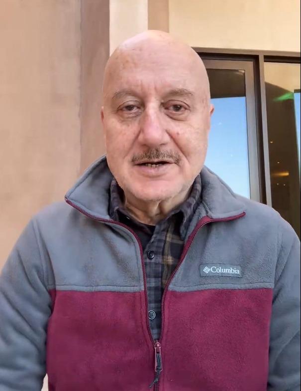Anupam Kher hopes for 'less drama, more laughter' in 2026