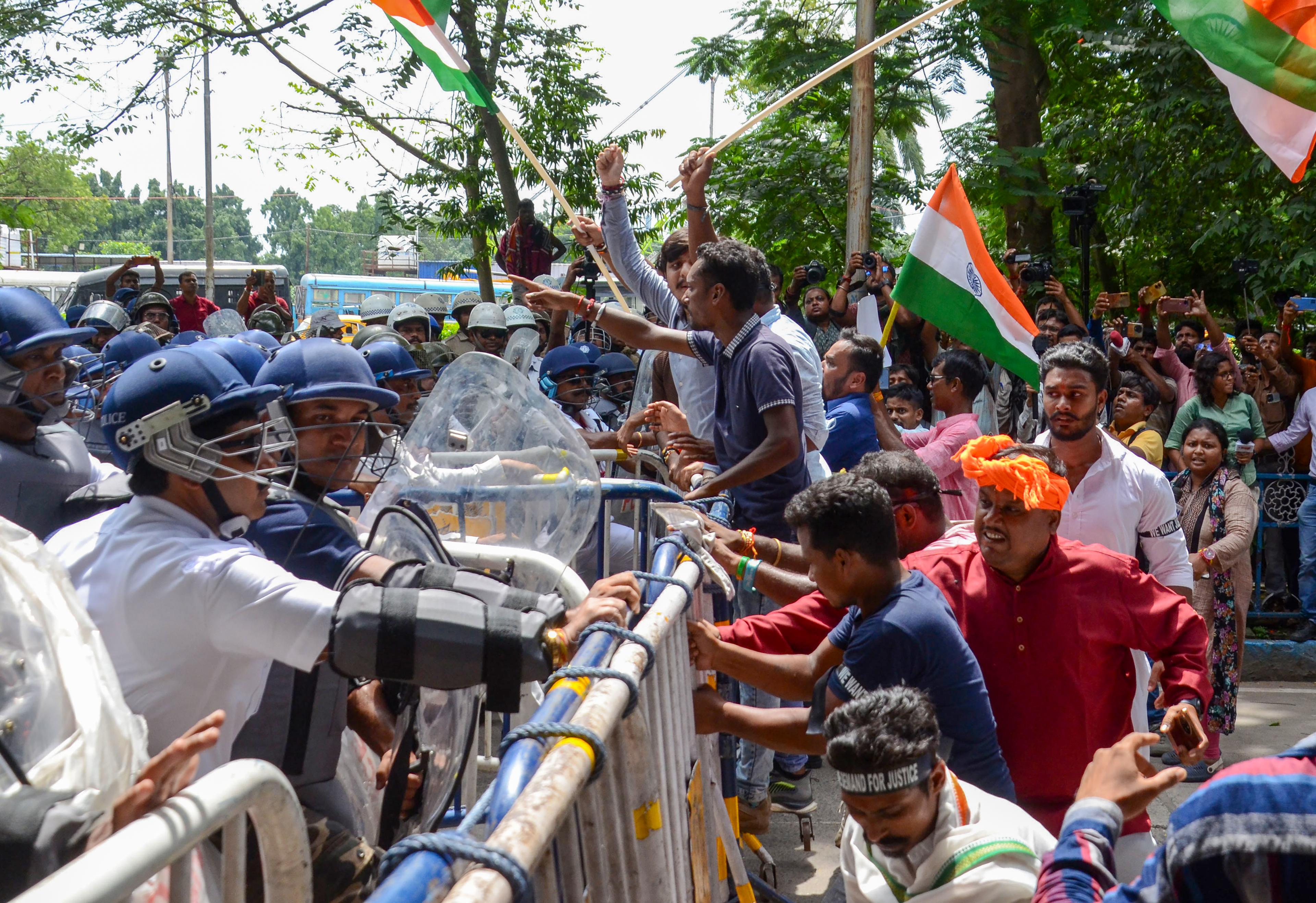 RG Kar protest: Kolkata Police summons BJP MLA Dinda for threatening to beat up cops during 'Nabanna Avijan'