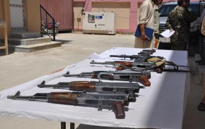 Huge weaponry discovered, 58 detained in Afghanistan