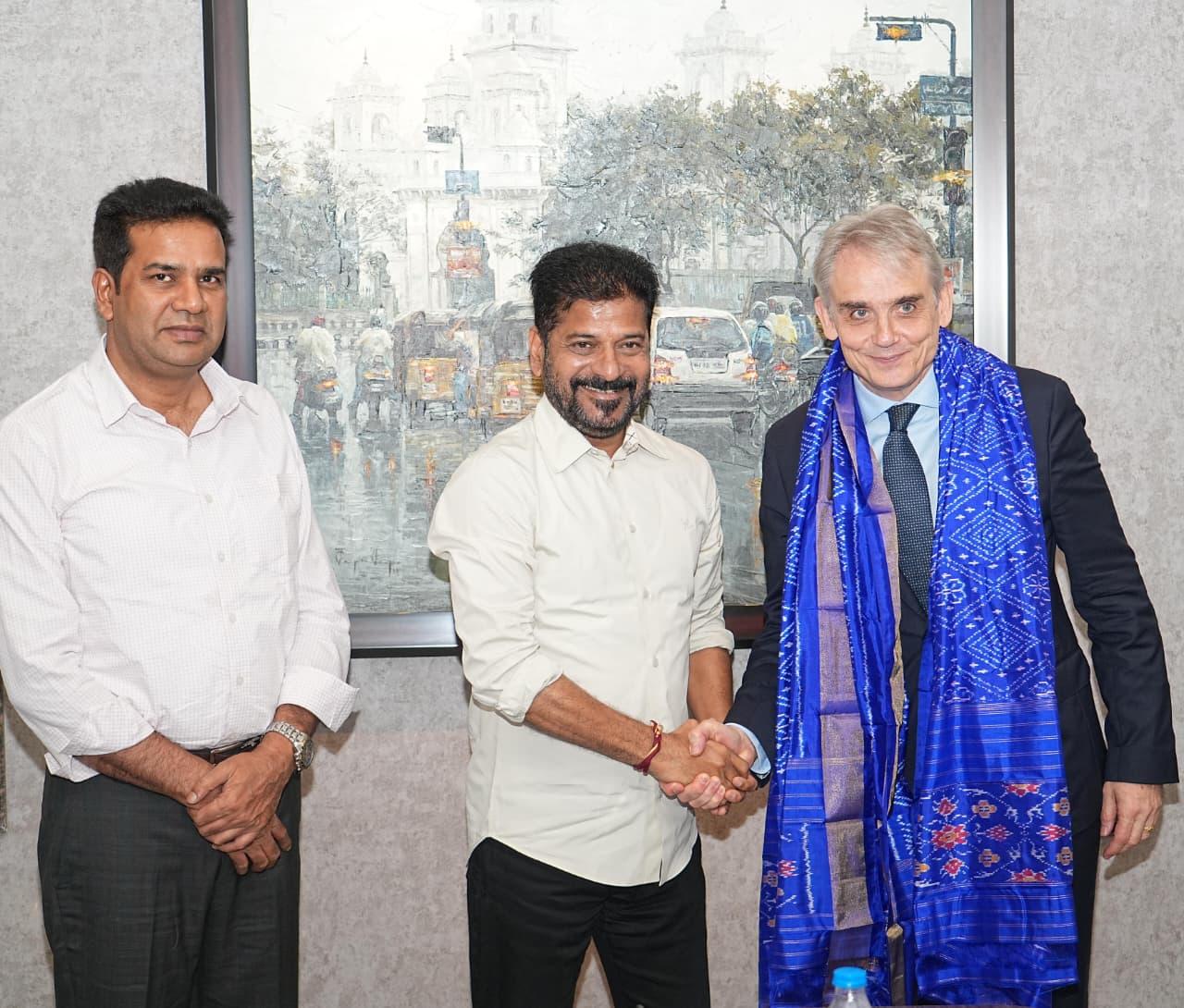 Telangana CM seeks German support to make Hyderabad global innovation hub