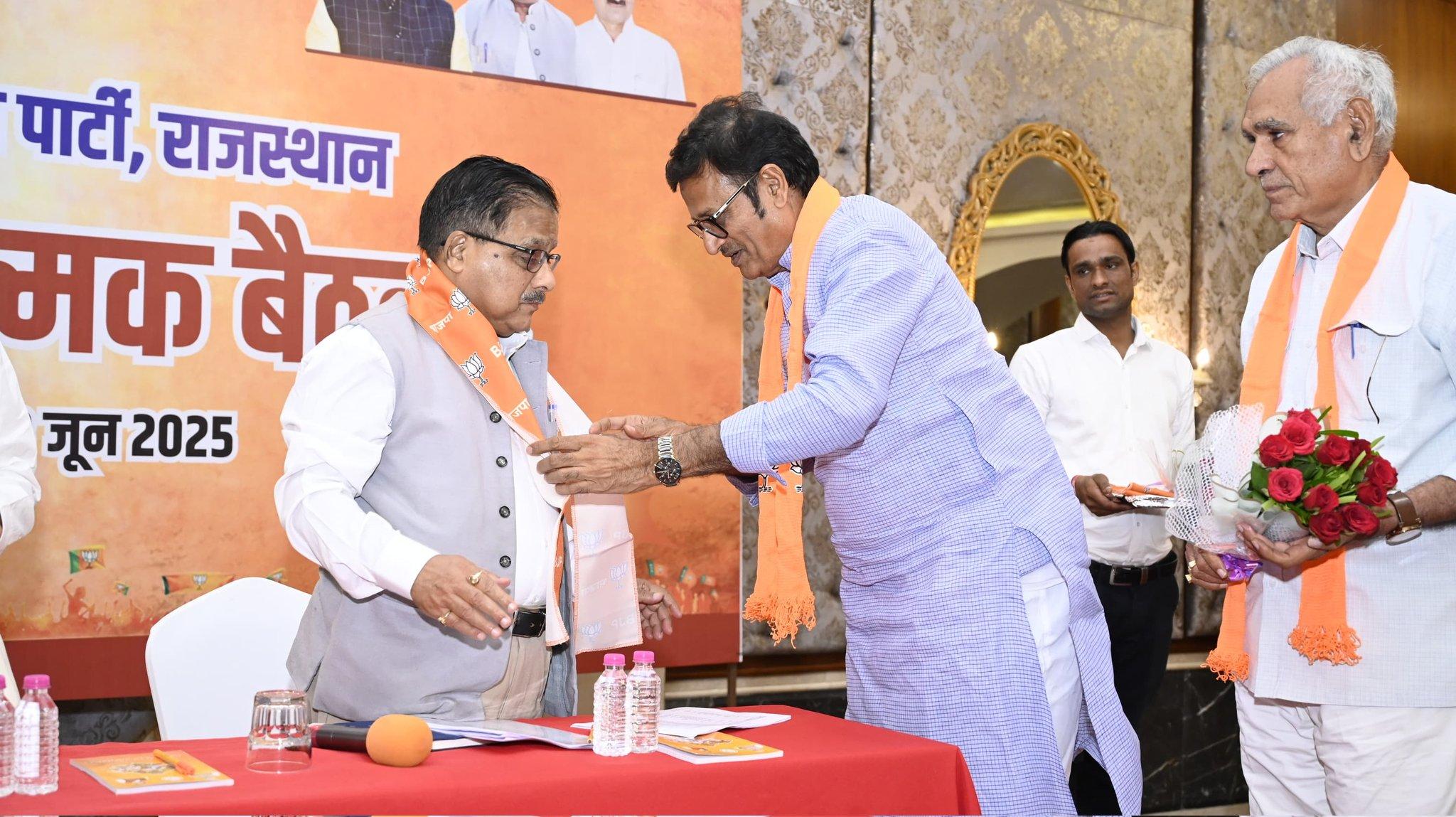 Listening to workers is foundation of our working style: Rajasthan BJP in charge