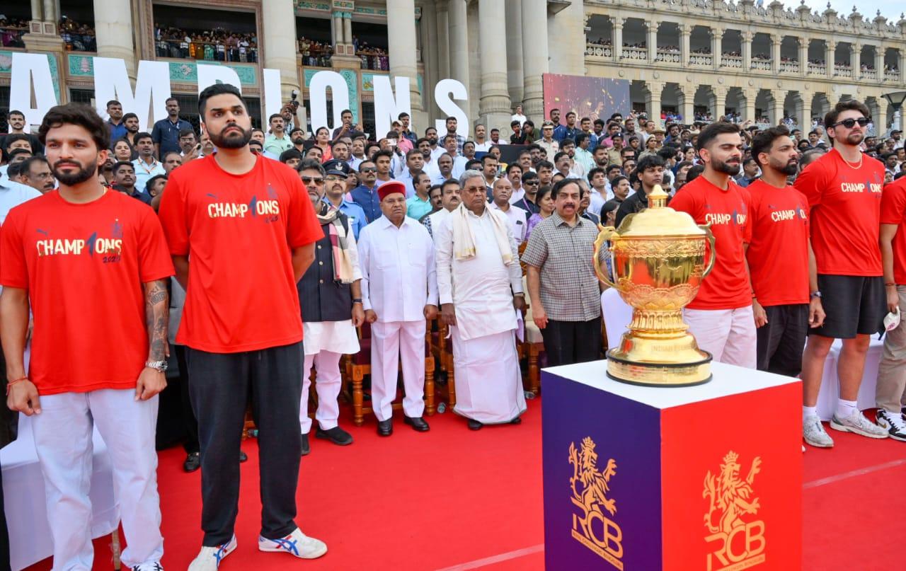 KSCA and I invited Guv to RCB players' felicitation at Vidhana Soudha: CM Siddaramaiah