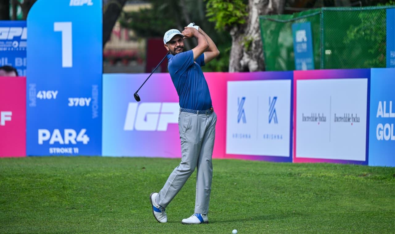 IGPL Chandigarh: Shat gets flying start with a 66, leads defending champ Bhullar by two