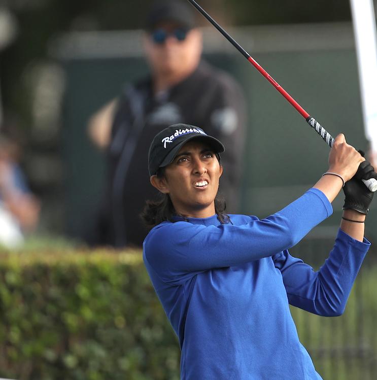 Golf: Aditi Ashok lies seventh at halfway mark in Evian Championship