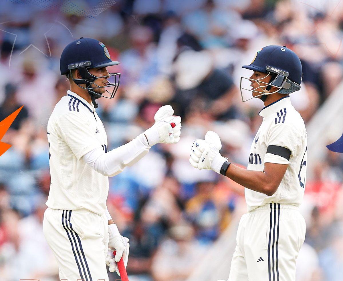 1st Test: Jaiswal’s hundred, Gill’s fifty propel India to a commanding 215/2 at tea