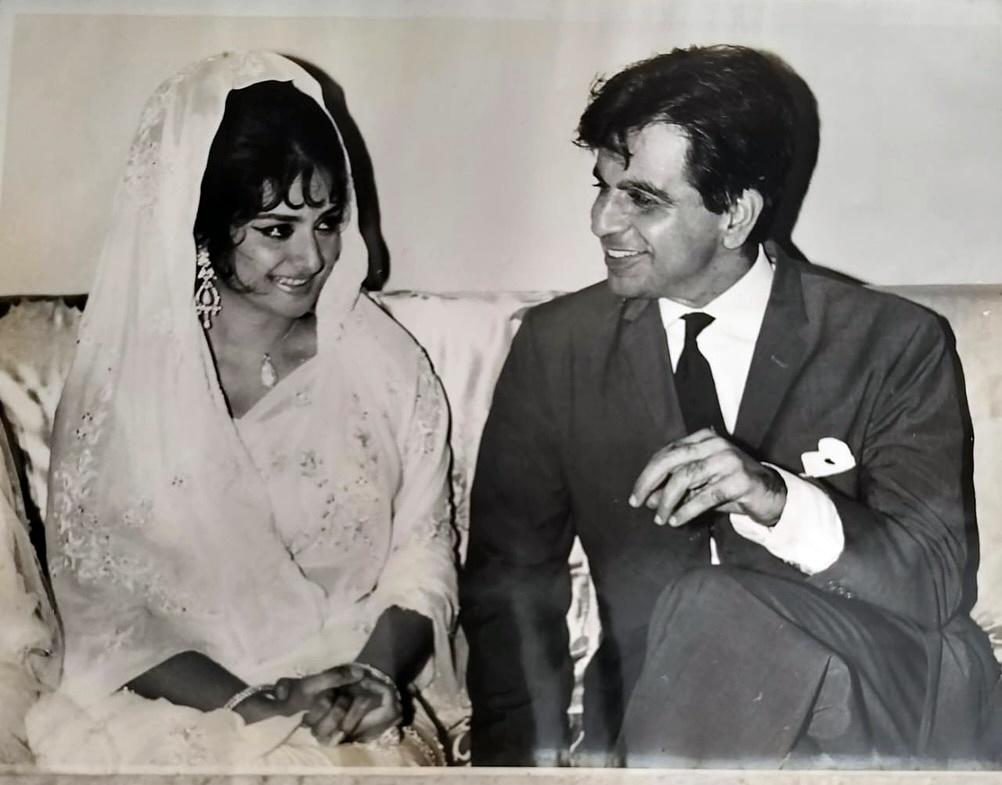 Saira Banu pens emotional note for late Dilip Kumar on engagement anniversary