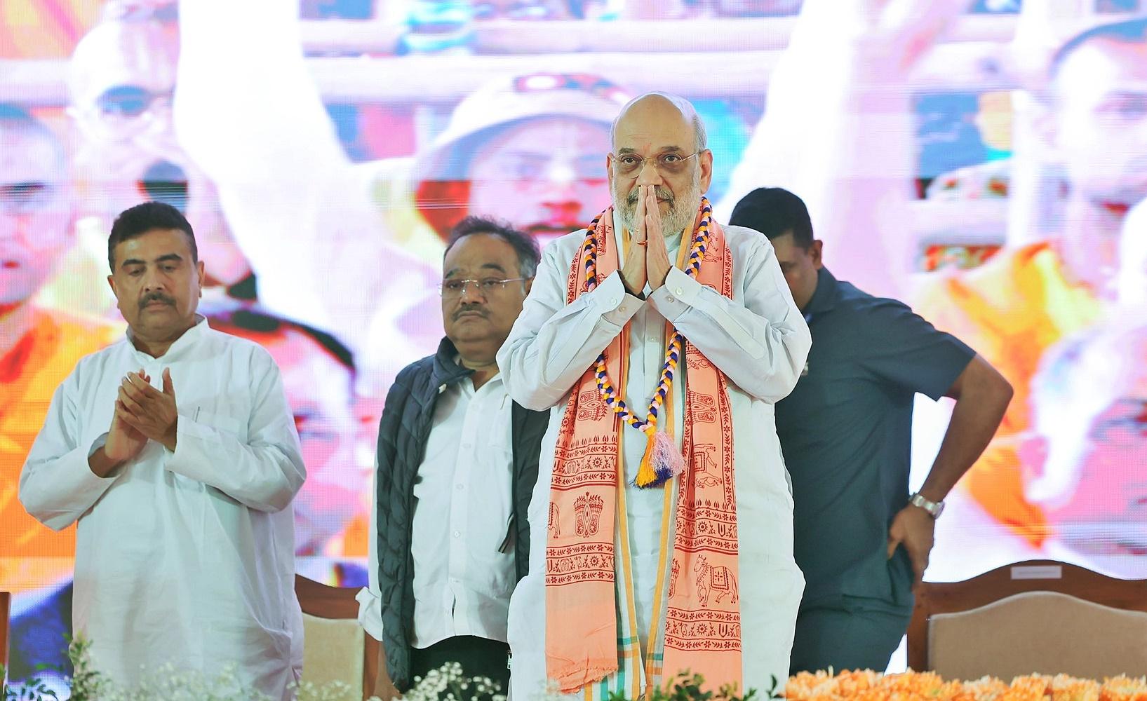 HM Amit Shah to flag off BJP's 'Parivartan Yatra' in Bengal on March 1