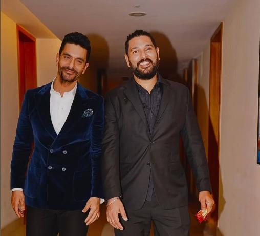 Angad Bedi celebrates his friendship with Yuvraj Singh on his birthday, calls it an ‘incredible journey’