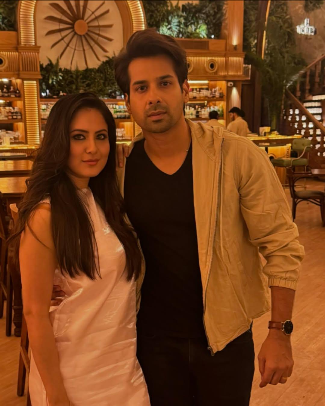 Puja Banerjee & Kunal Verma seek blessings at the Hanuman temple amidst uncertain times