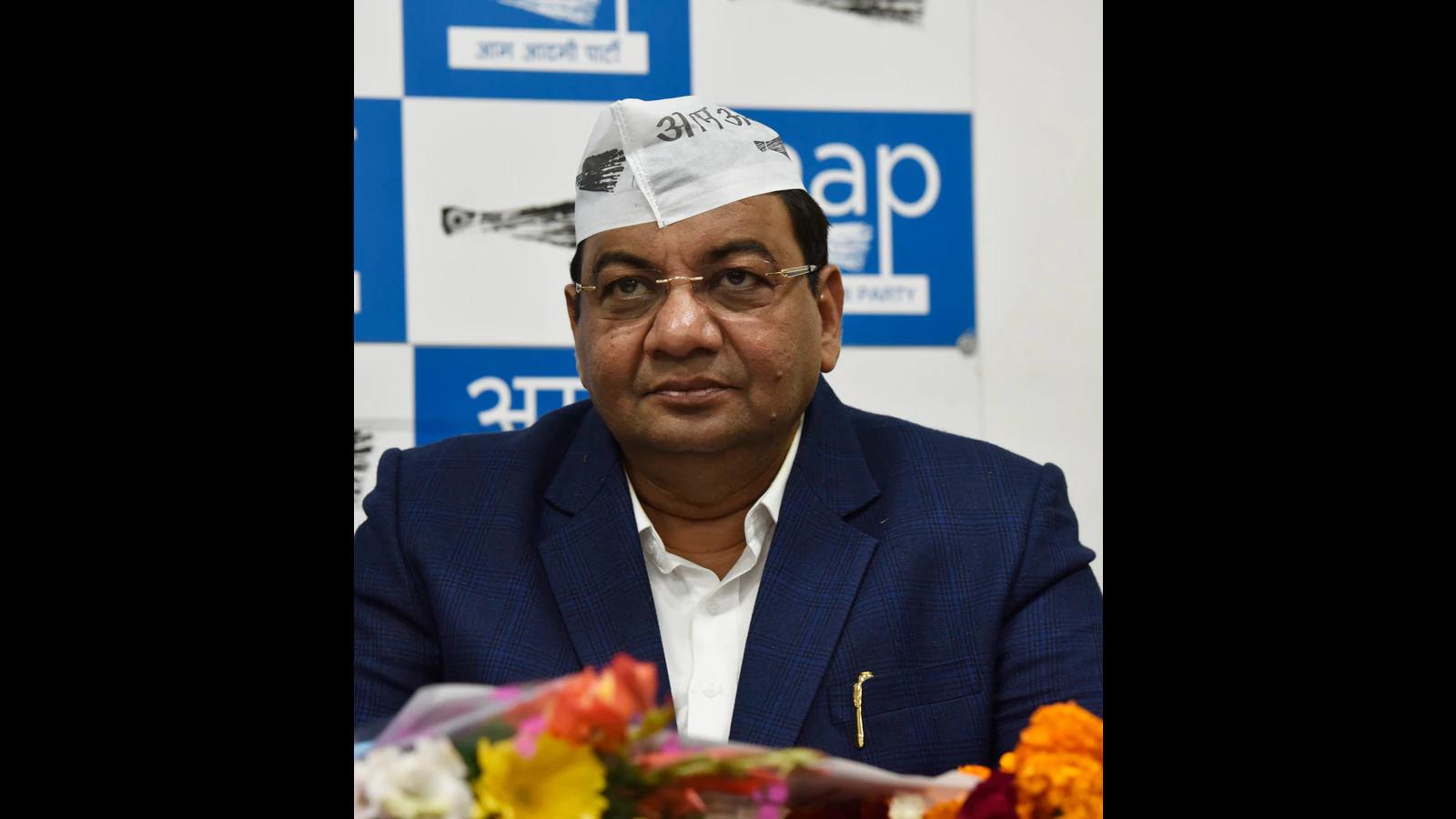 Haryana Aam Aadmi Party President Sushil Gupta