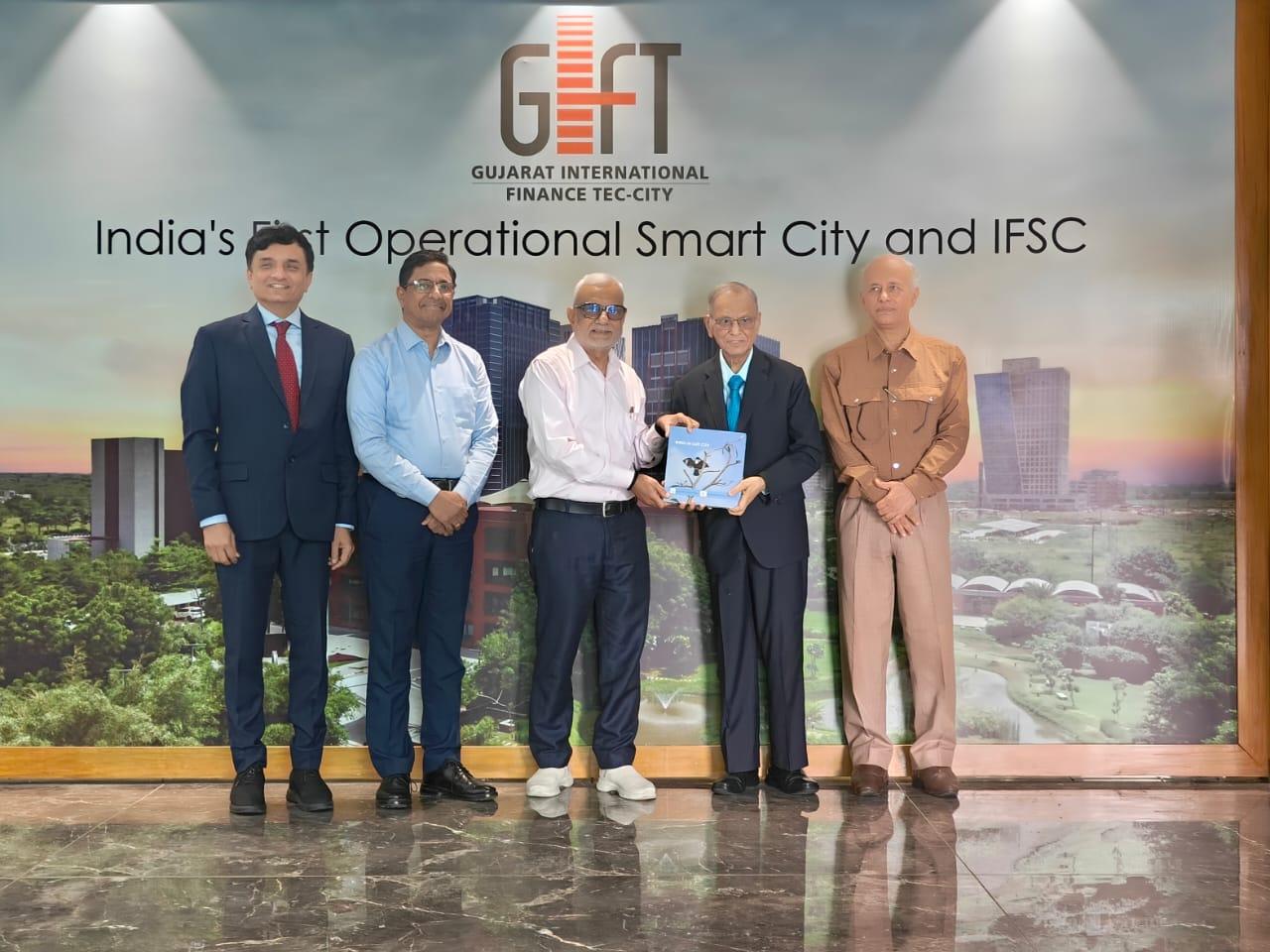 GIFT City key to India’s global fintech vision: Narayana Murthy