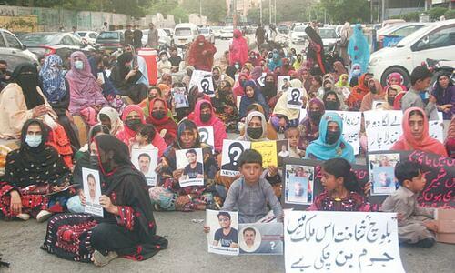 Protesters in Turbat demand justice