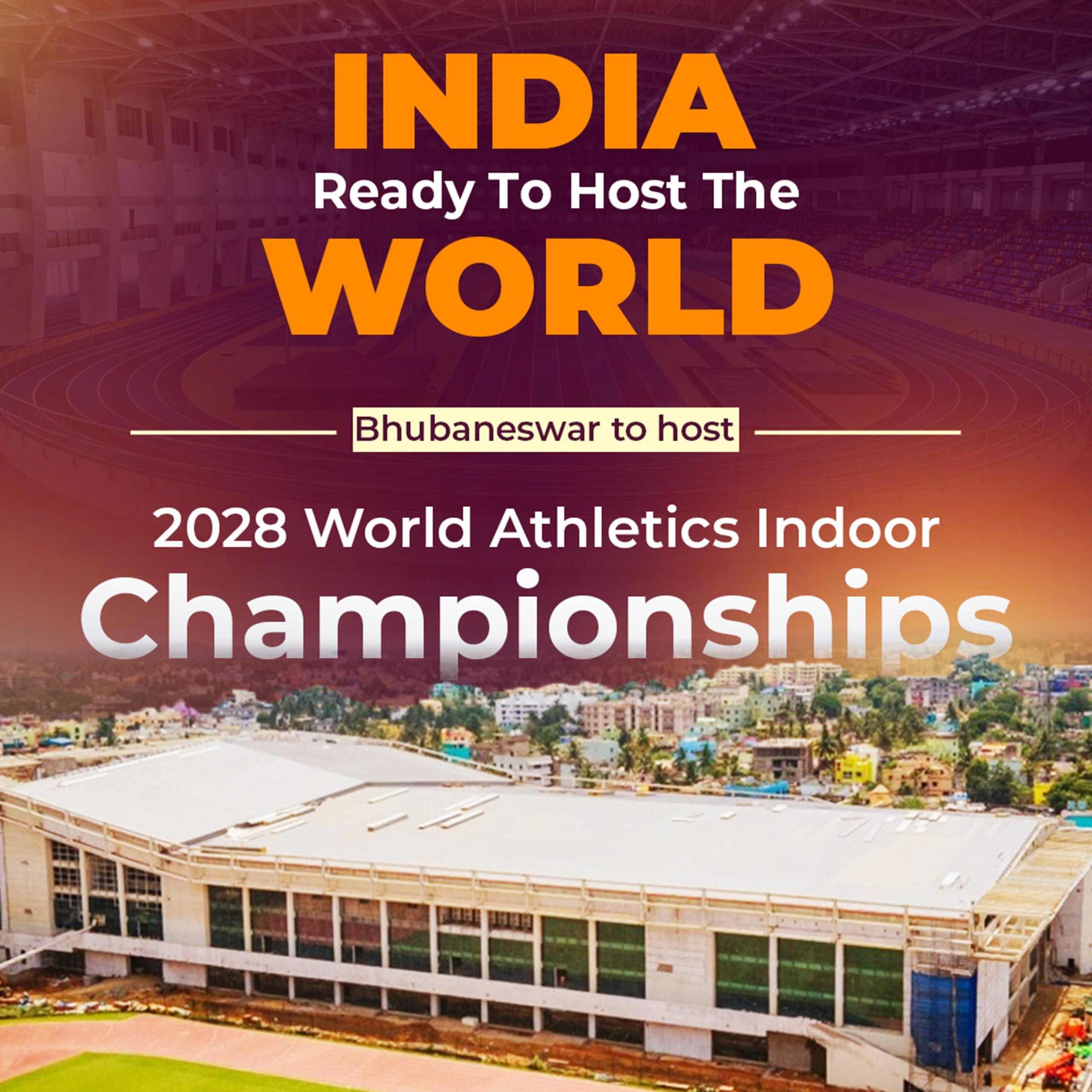Sports Minister Mandaviya, MoS Raksha Khadse, express delight at India getting to host 2028 World Athletics Indoor C'ship
