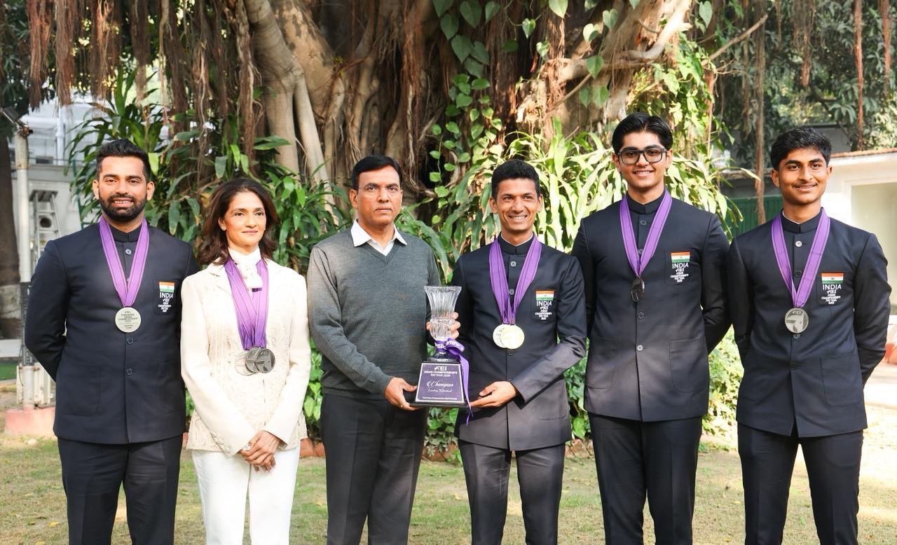 Sports Min Mandaviya felicitates Asian Equestrian medallists, reaffirms govt’s commitment to set up a quarantine centre in a year