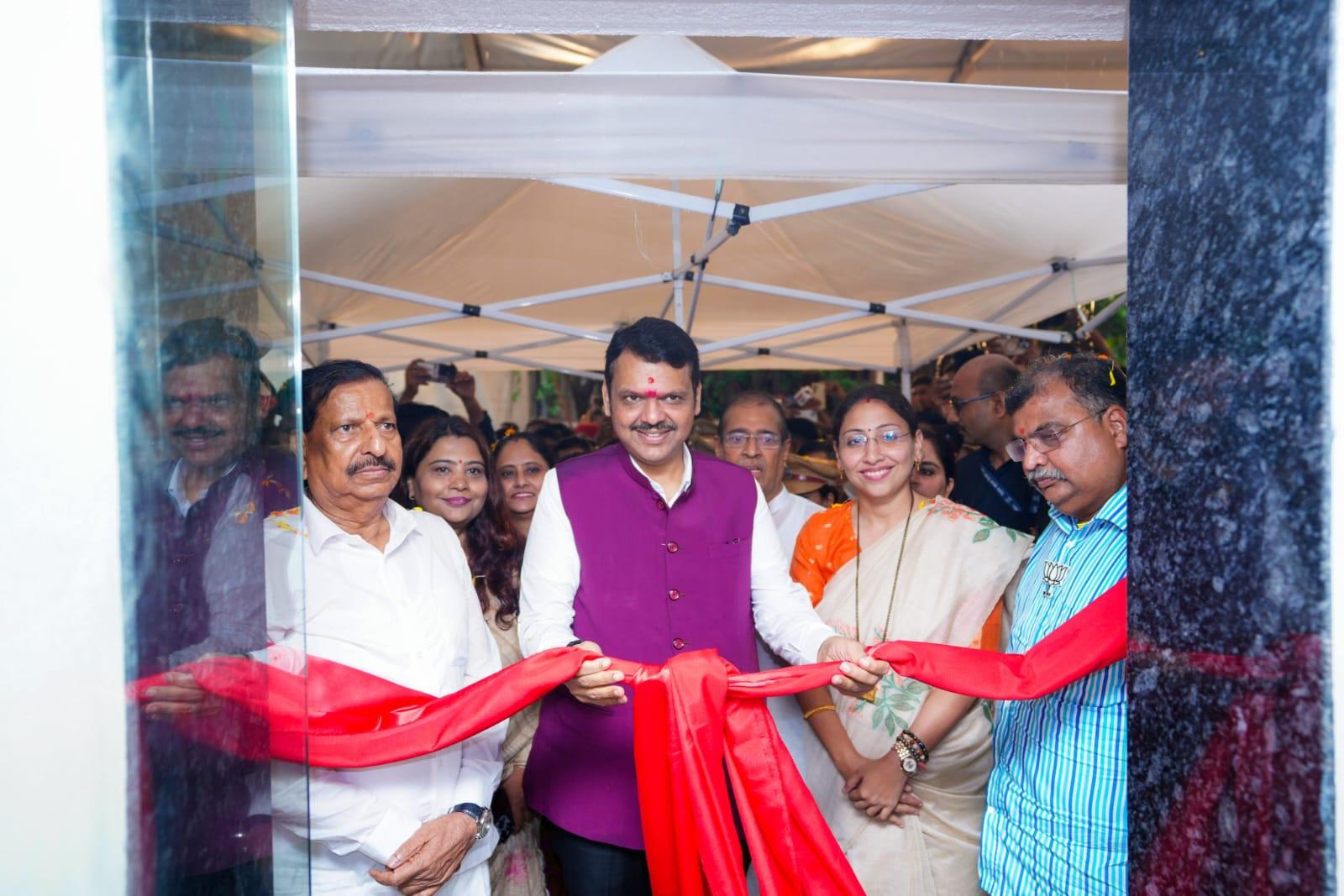 CM Fadnavis exhorts BJP workers to strive to continue victory march in Vasai during civic polls