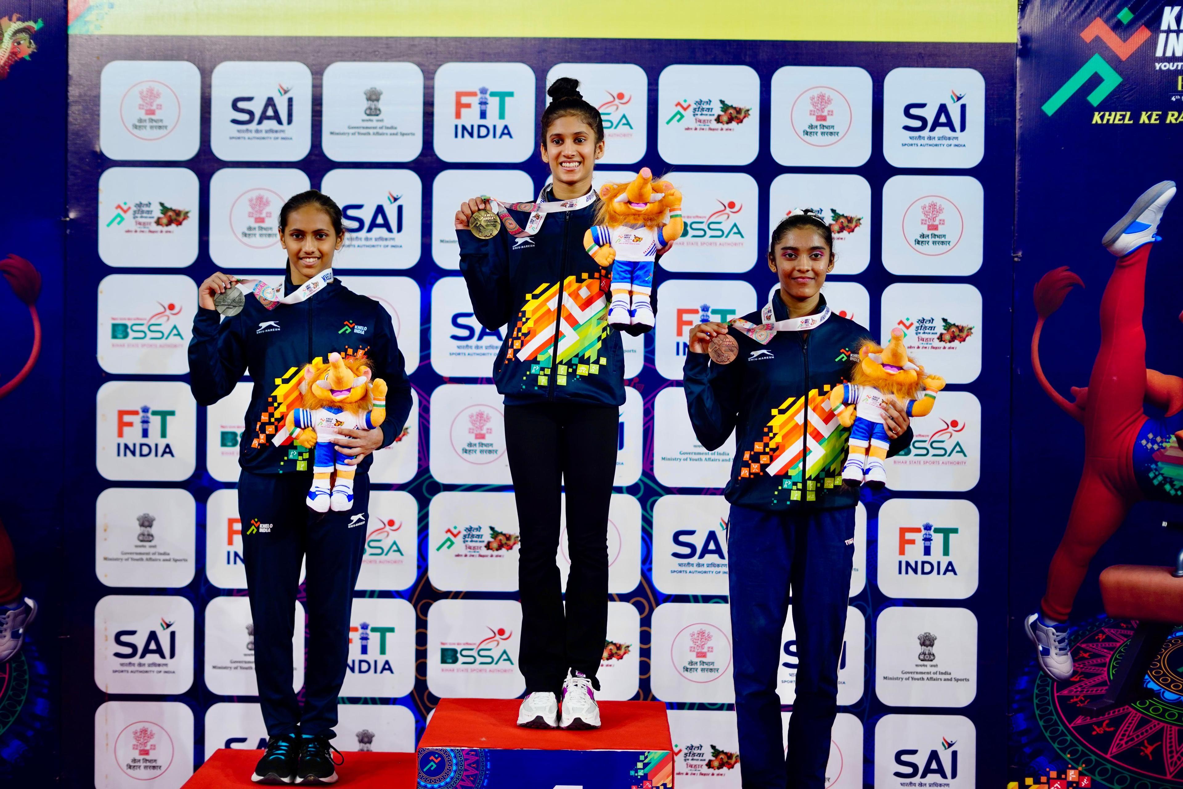 KIYG 2025: Nishika Aggrawal retains artistic gymnastics gold as Maharashtra bag top honours