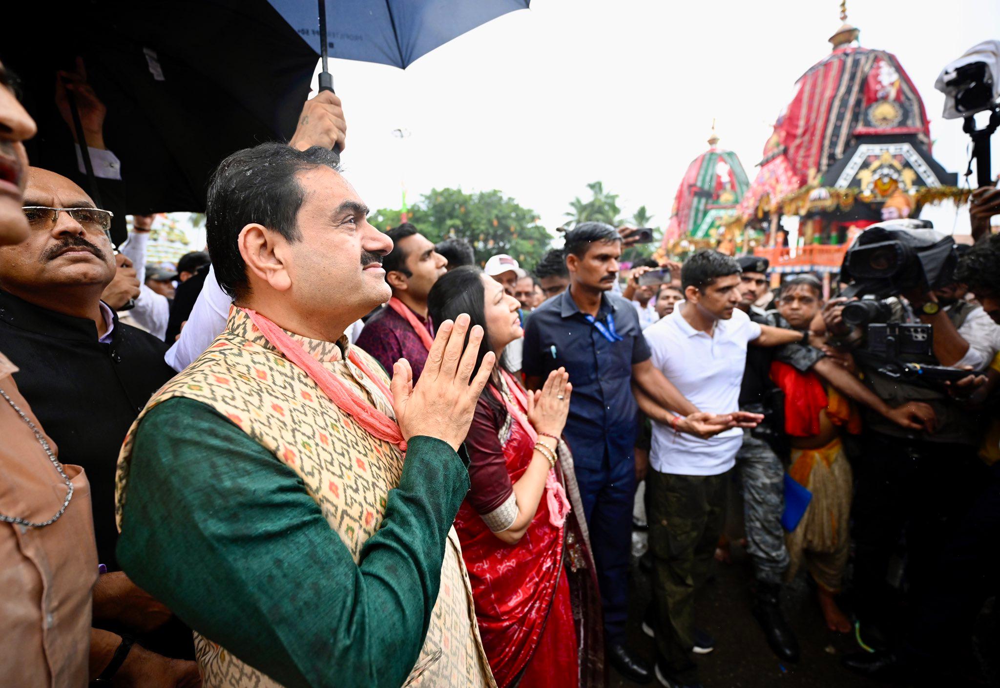 Priceless memories: Gautam Adani feels ‘blessed’ to witness divine Puri Rath Yatra