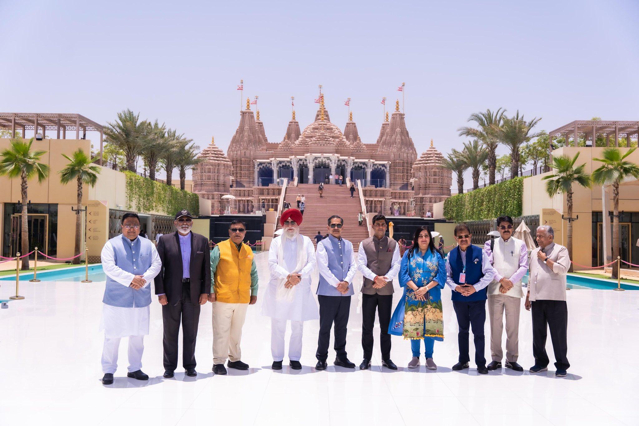 In UAE, Indian delegation conveys message of harmony, tolerance and peaceful coexistence
