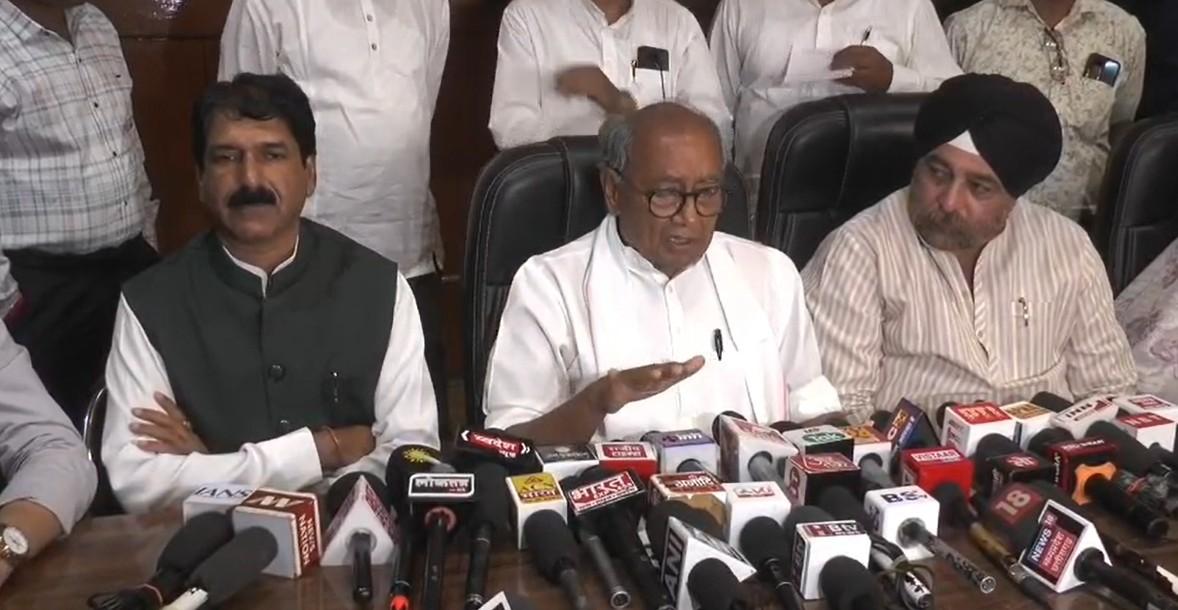 Digvijaya Singh seeks BJP’s response on Minister Shah’s remarks against Sofiya Qureshi
