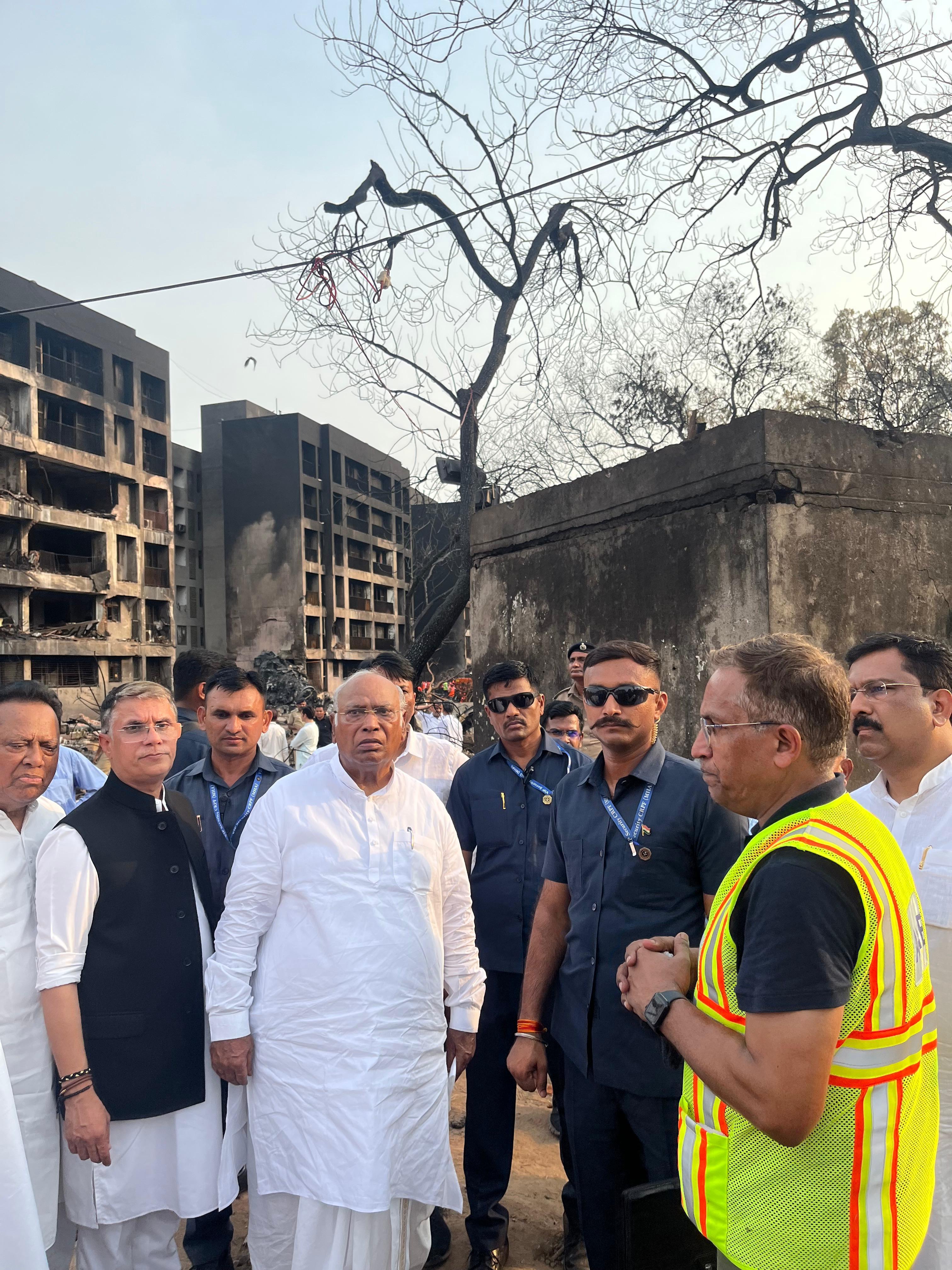 Ahmedabad plane crash: Kharge demands accountability as DNA identification continues