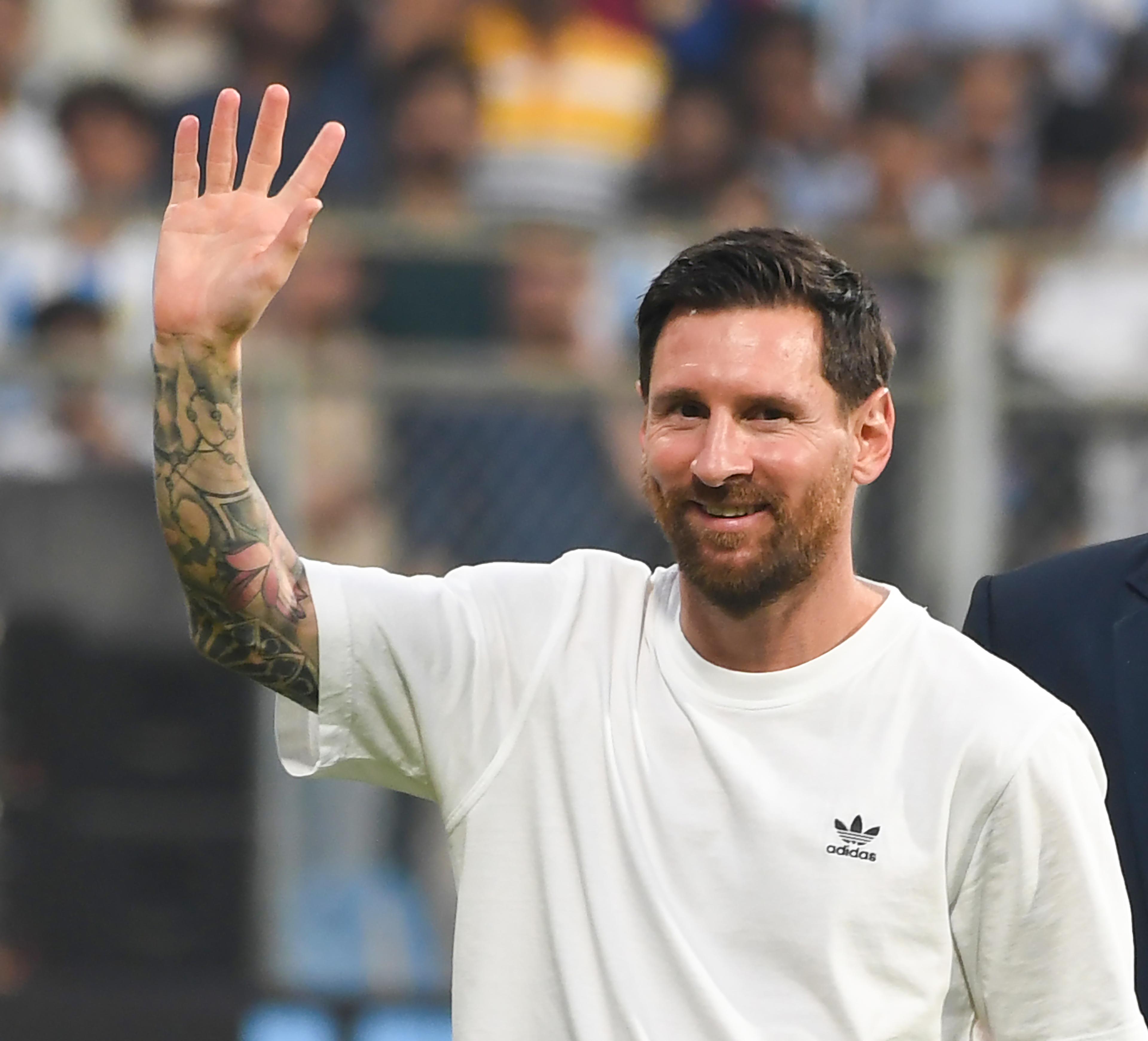 Messi lands in Delhi for final stop of his G.O.A.T Tour