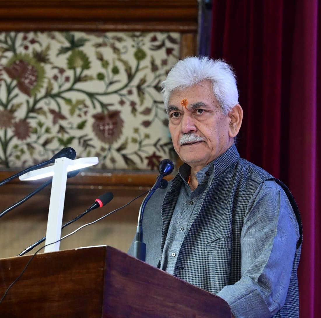 Journey of knowledge & peace must never stop: J&K L-G Sinha