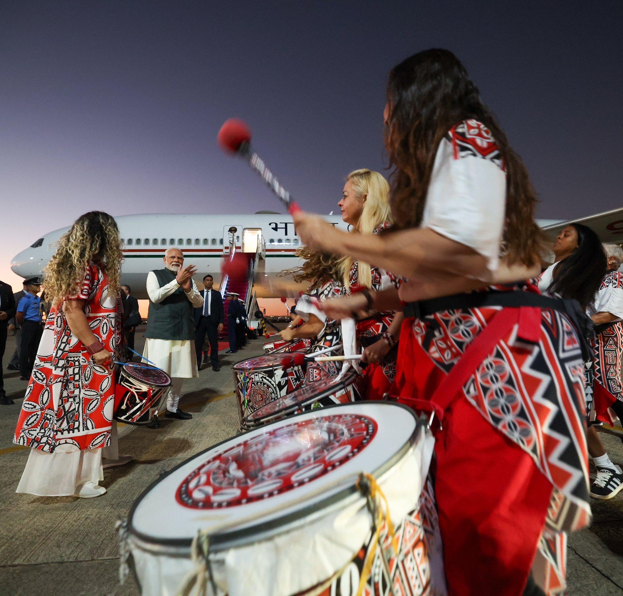 PM Modi welcomed in Brasilia with Shiva Tandava Stotram