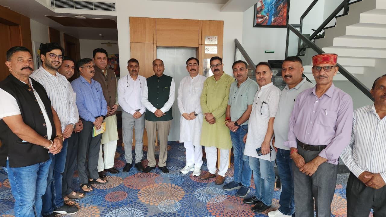 Ahead of PM Modi’s visit to disaster-hit Himachal, BJP leader Jairam Thakur reviews preparations