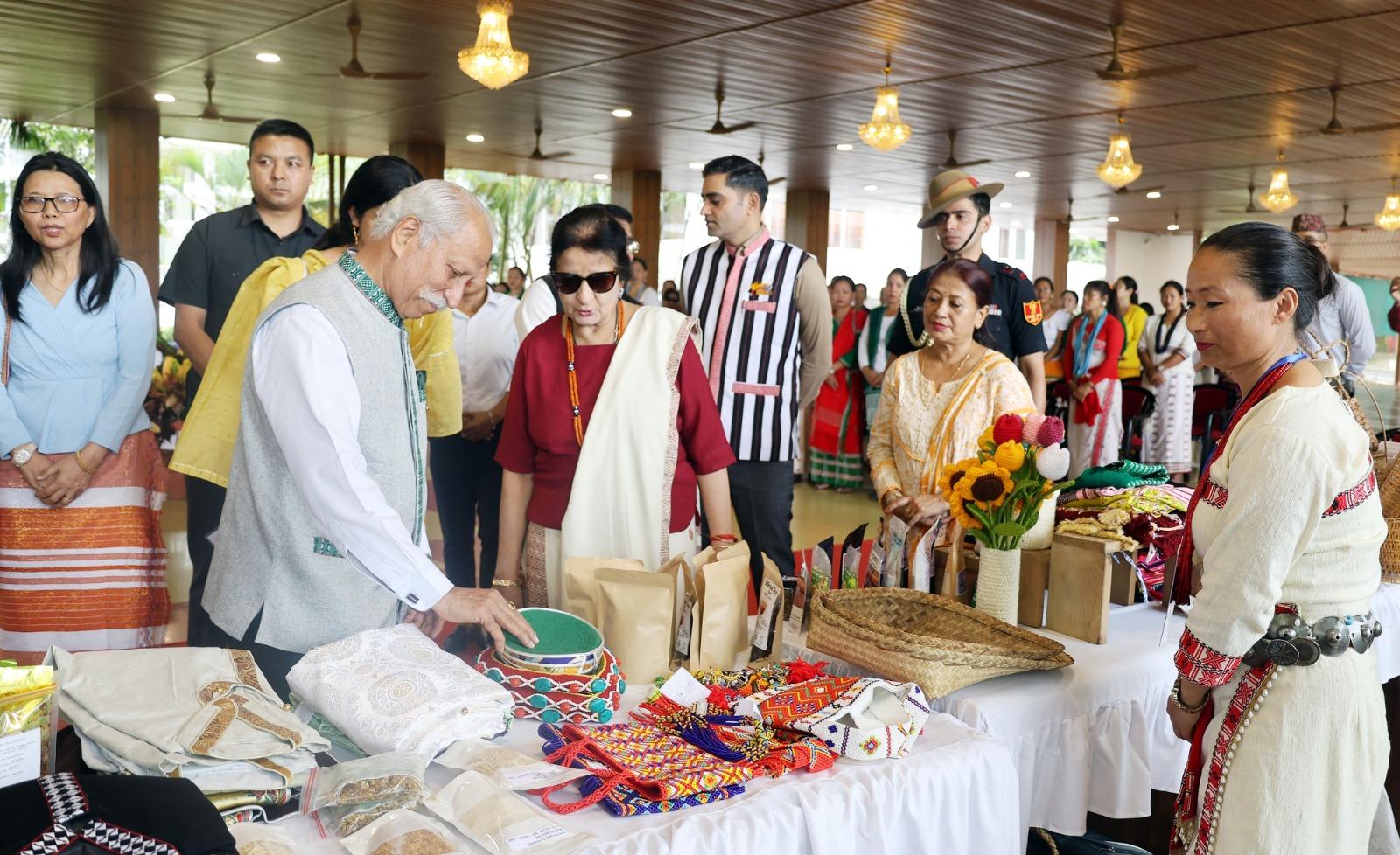 Arunachal Guv bats for enhanced marketing of SHG-made products