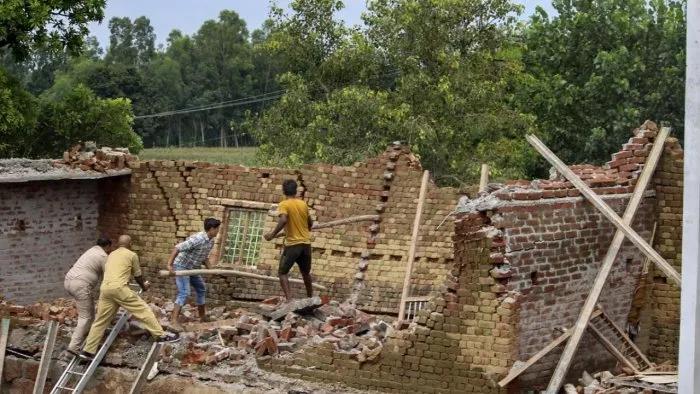 UP's Bulandshahr house collapse kills two, injures 13