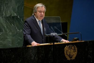 UN chief condemns terrorist attack in Syrian capital