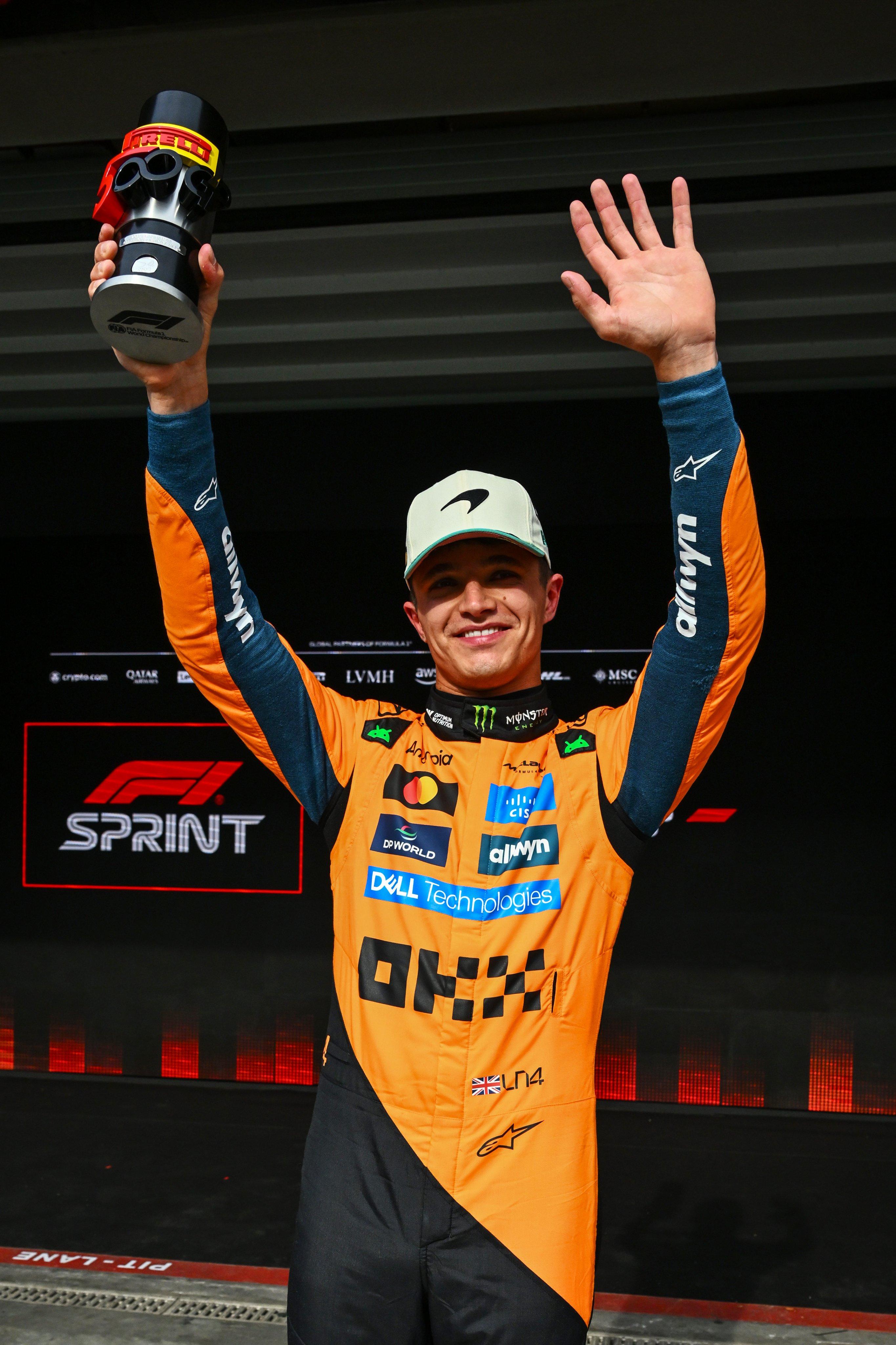 Norris clinches pole position in Sao Paulo Sprint Qualifying