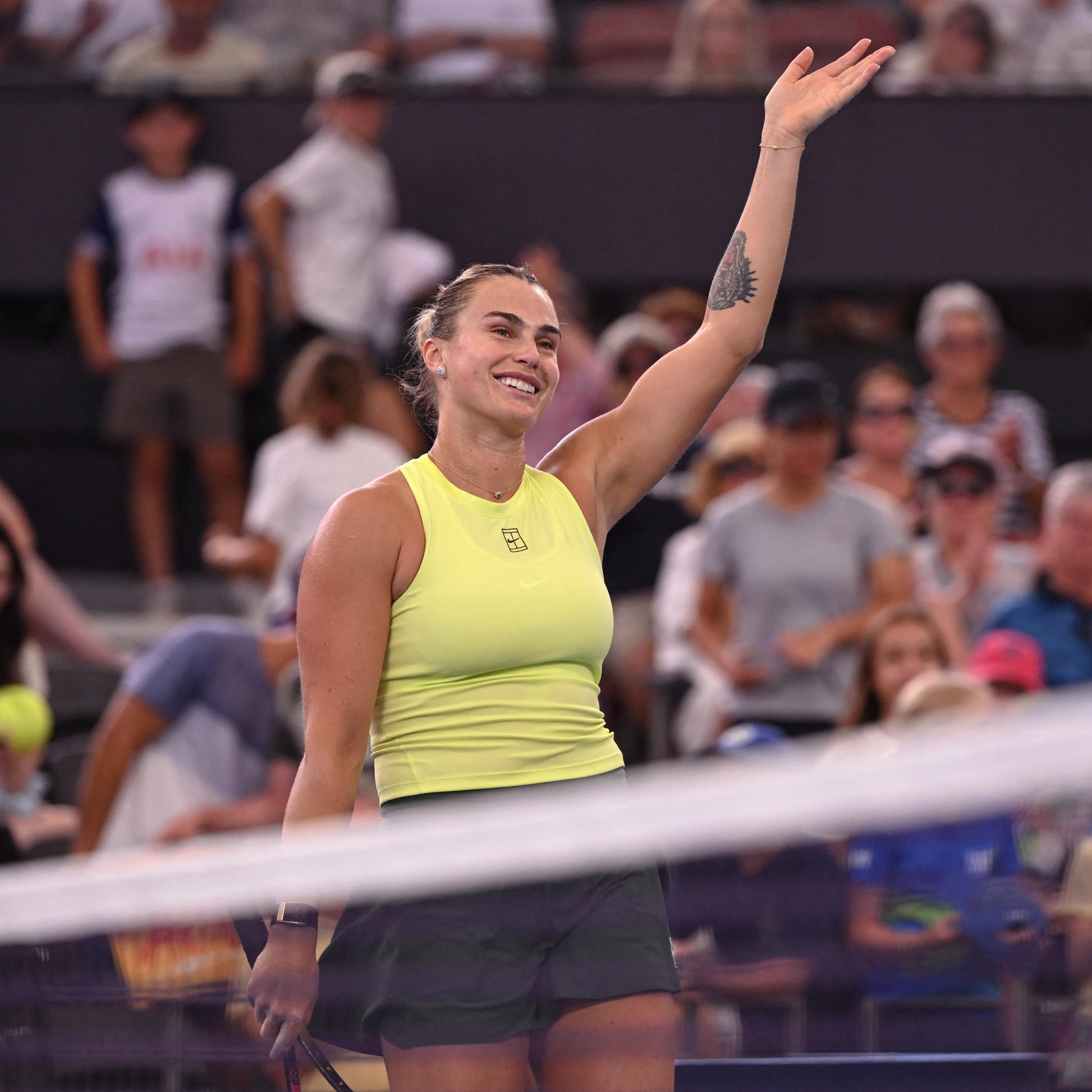 Sabalenka, Keys kick off Brisbane International with wins on Day 1