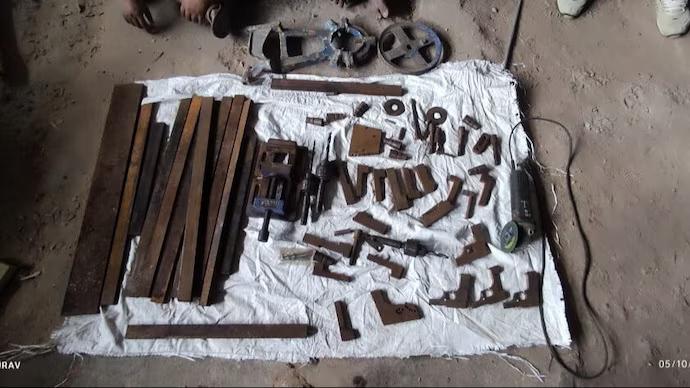 Bihar Police Firearms Seize
