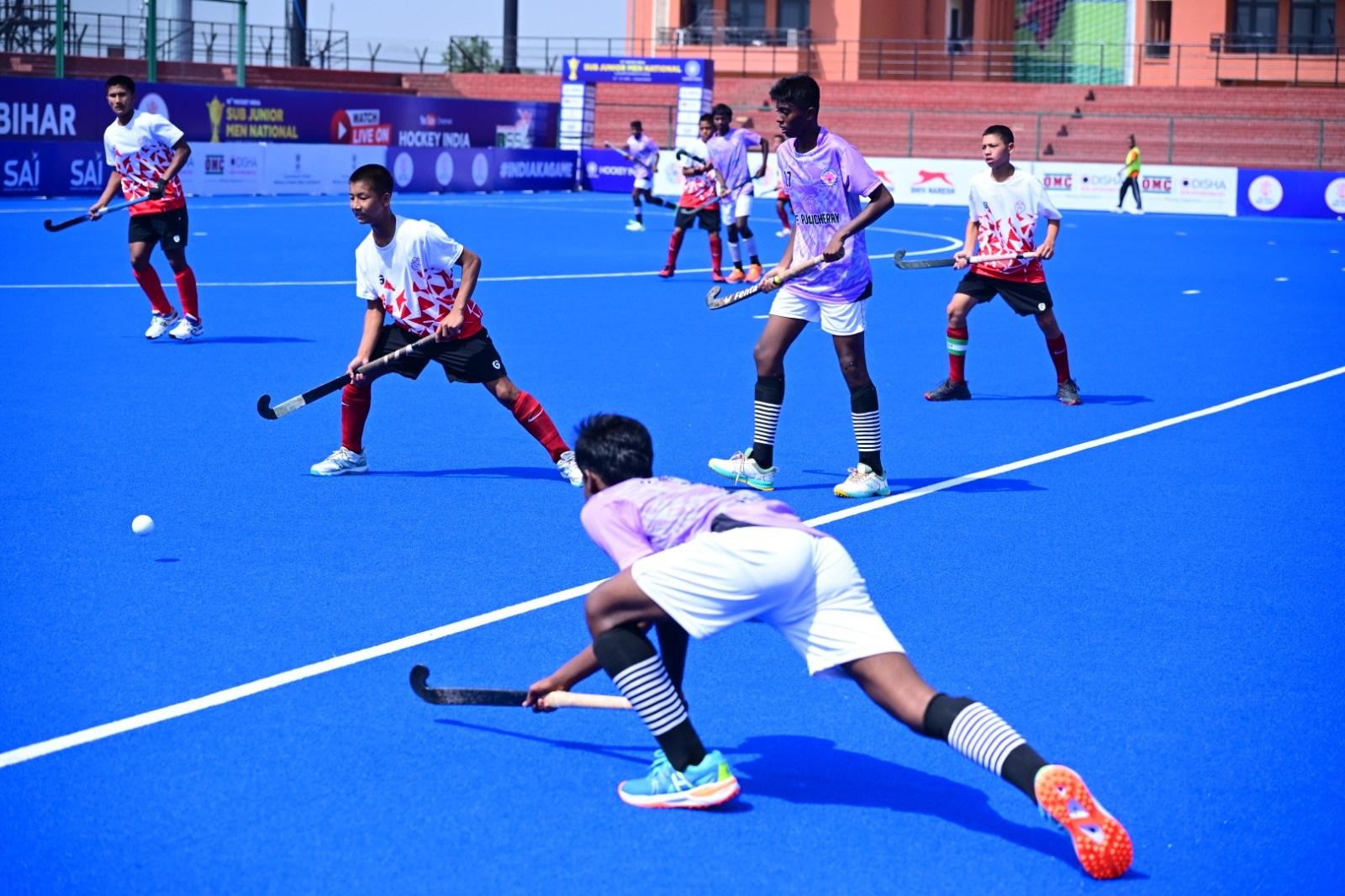 Sub-jr Men's National Hockey: AP, Mizoram, Delhi, Telangana win on Day 2