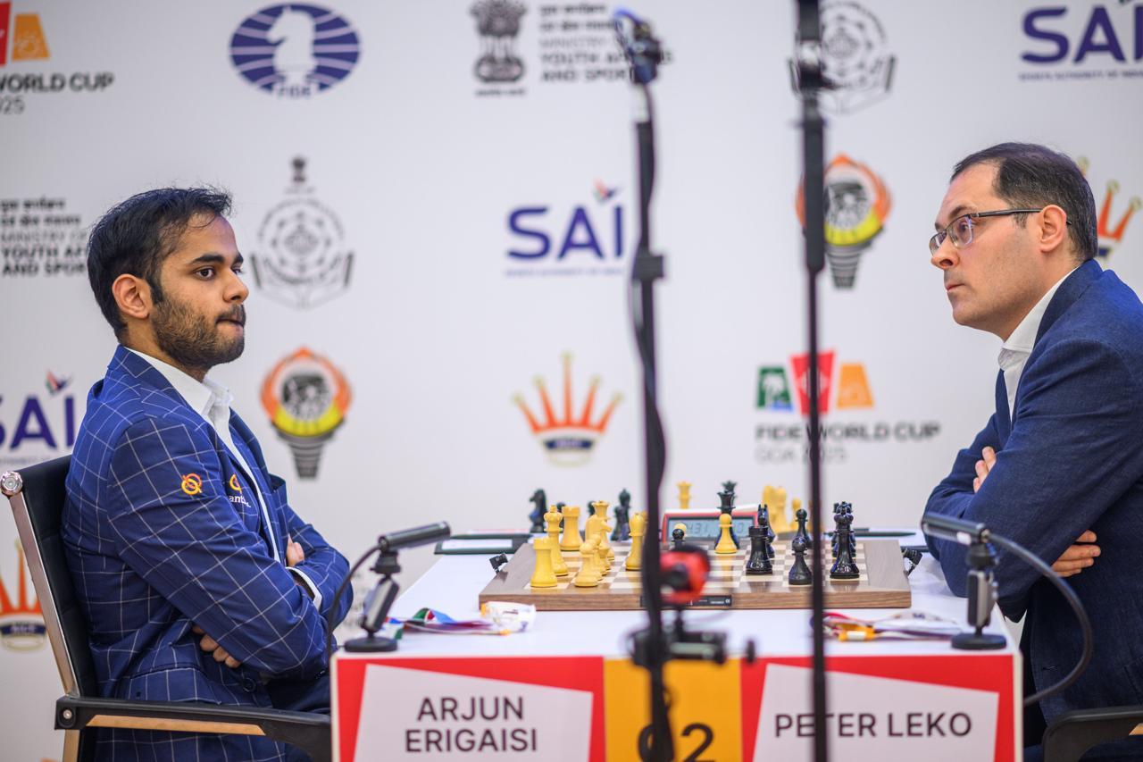 FIDE World Cup 2025: Arjun, Pragga, Hari head to tiebreak in 4th round after drawing both games