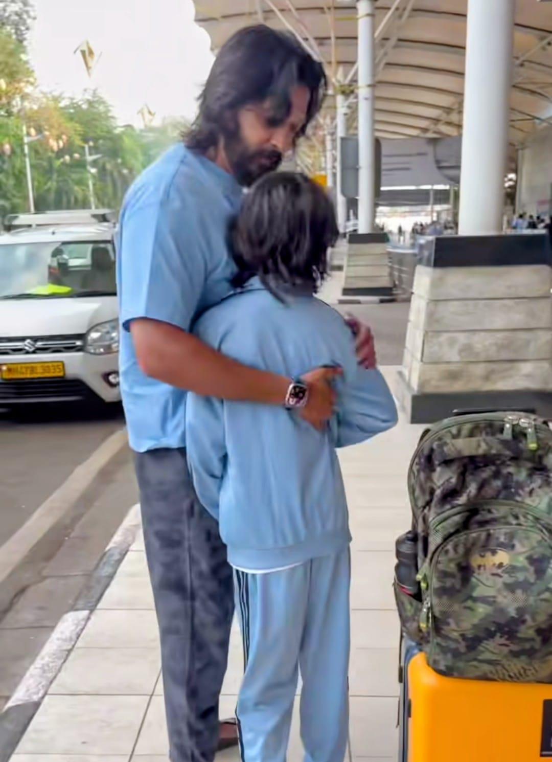 Riteish Deshmukh & Genelia D'Souza's elder son Riaan takes his first solo flight