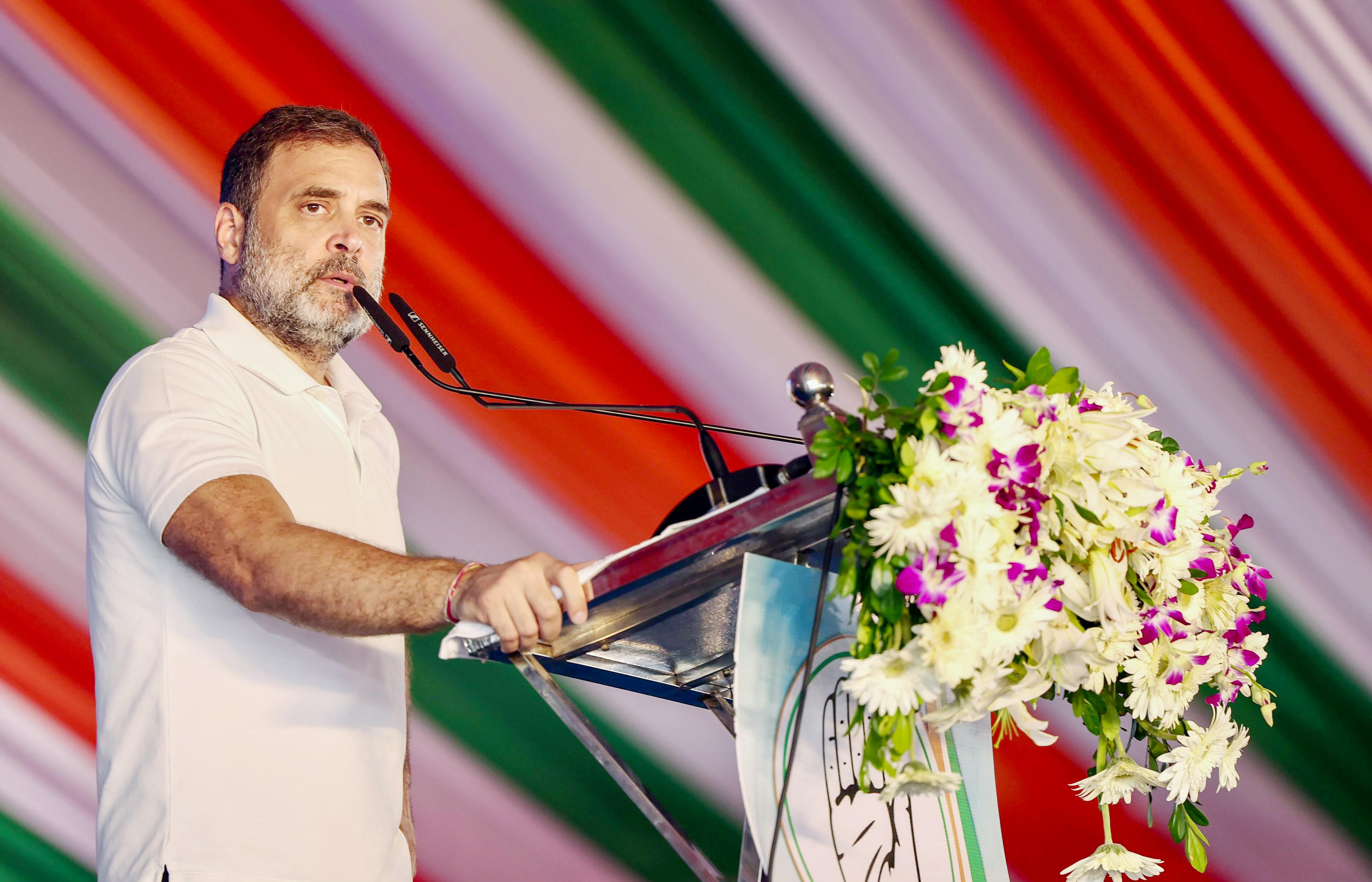 BJP looting land, forest, water: Rahul Gandhi at 'save Constitution' rally in Odisha