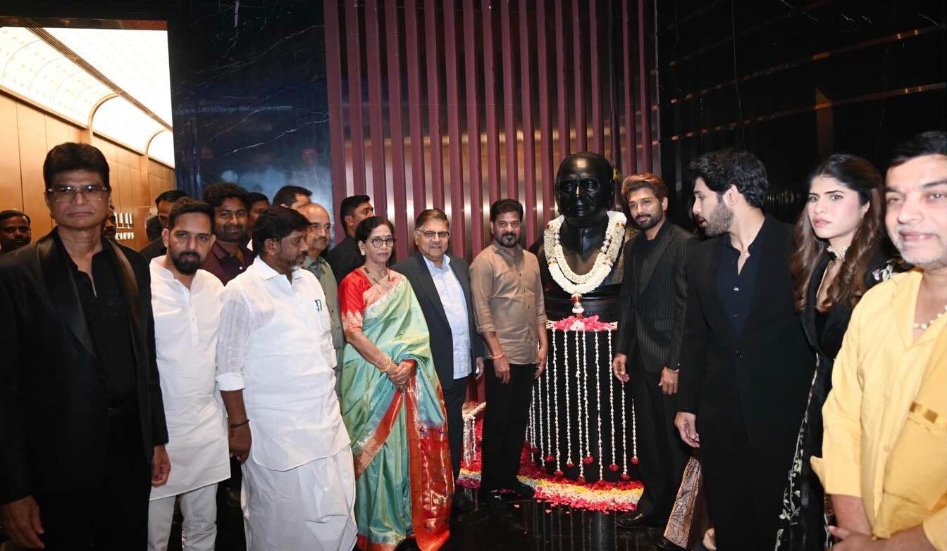 Allu Arjun expresses gratitude after Allu Cinema inauguration: Thanks Telangana CM Revanth Reddy