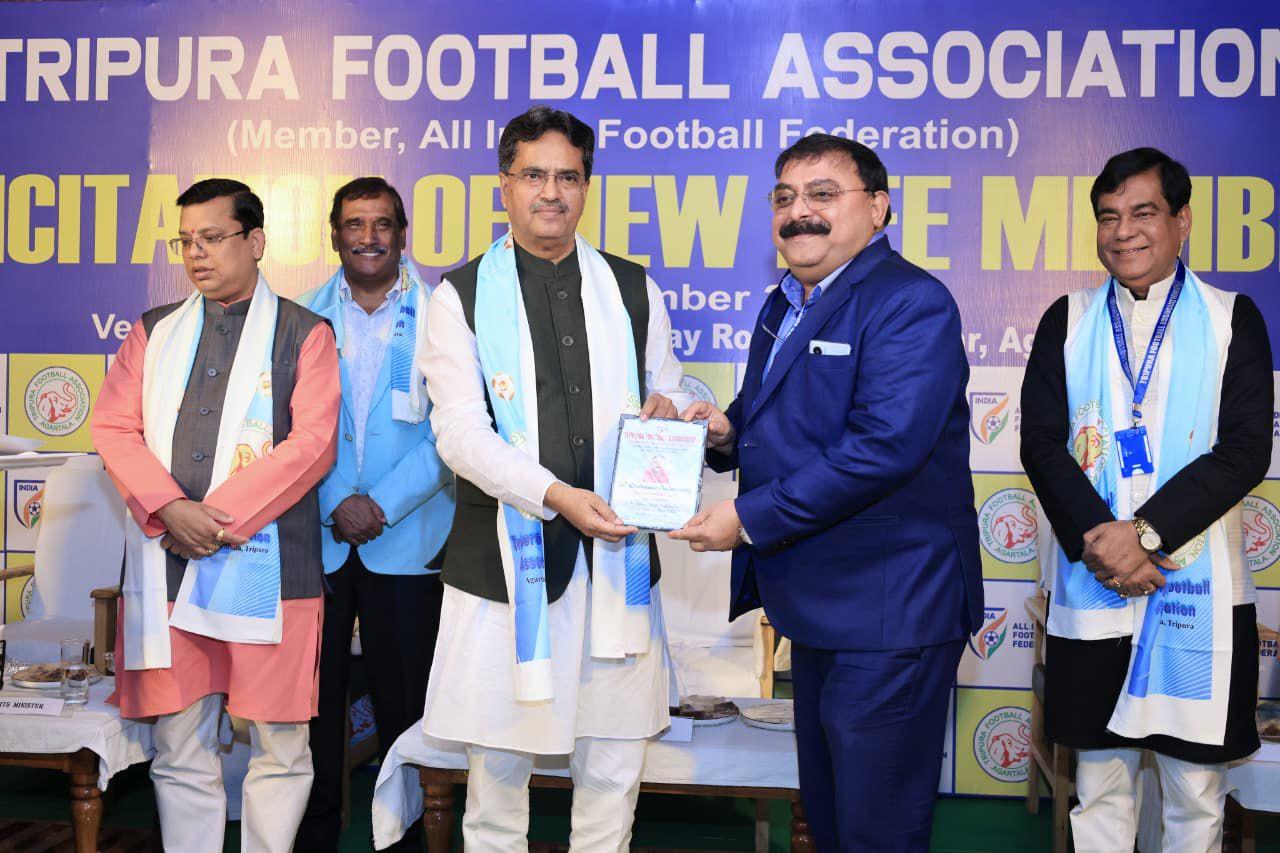 Tripura making big strides in sports infrastructure: CM Saha