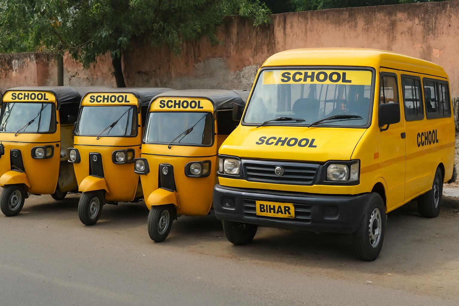 Bihar govt issues safety guidelines for school vehicles