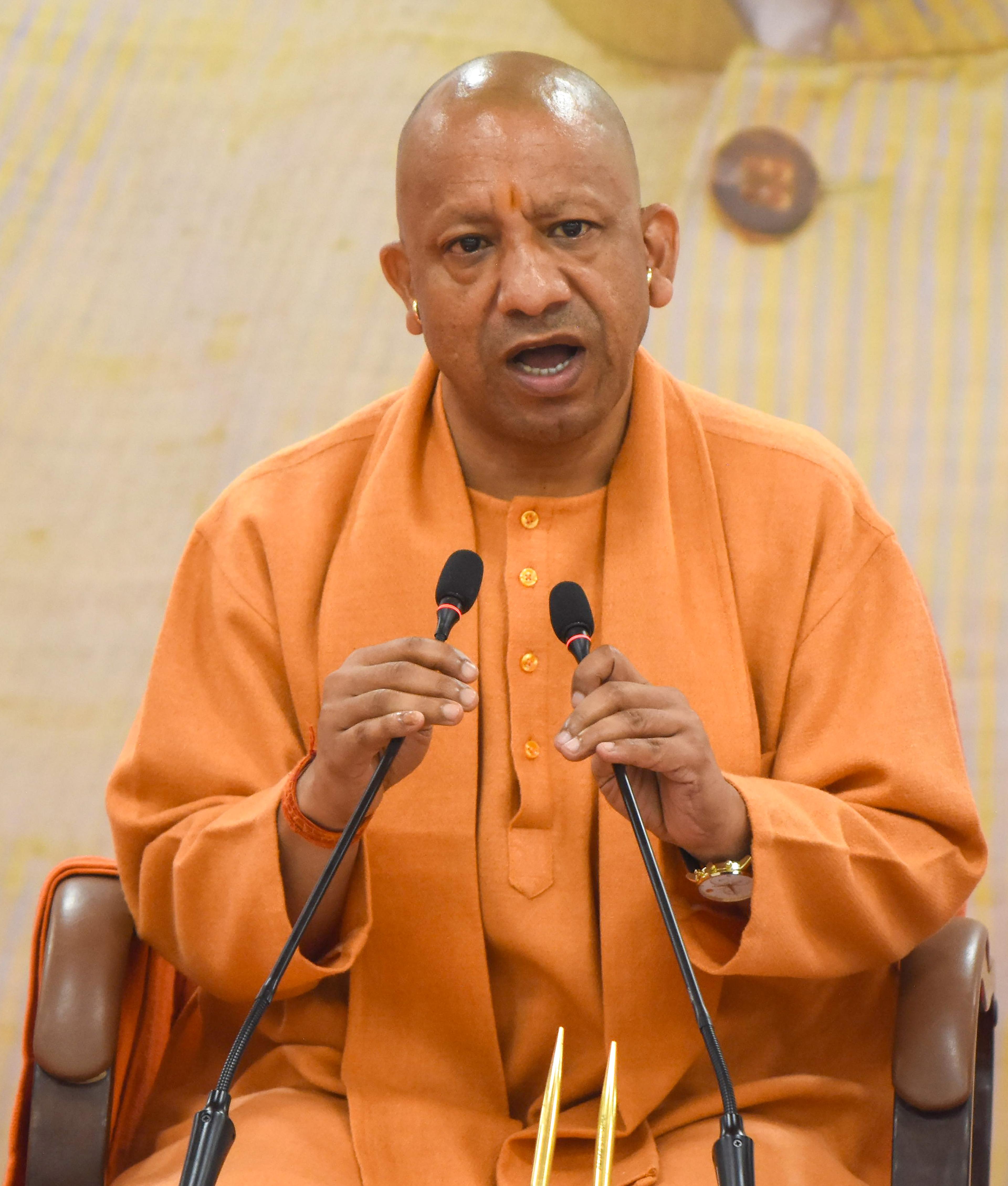 SI exam row: Won't tolerate undignified remarks on caste, sect or community, says CM Yogi (Lead)