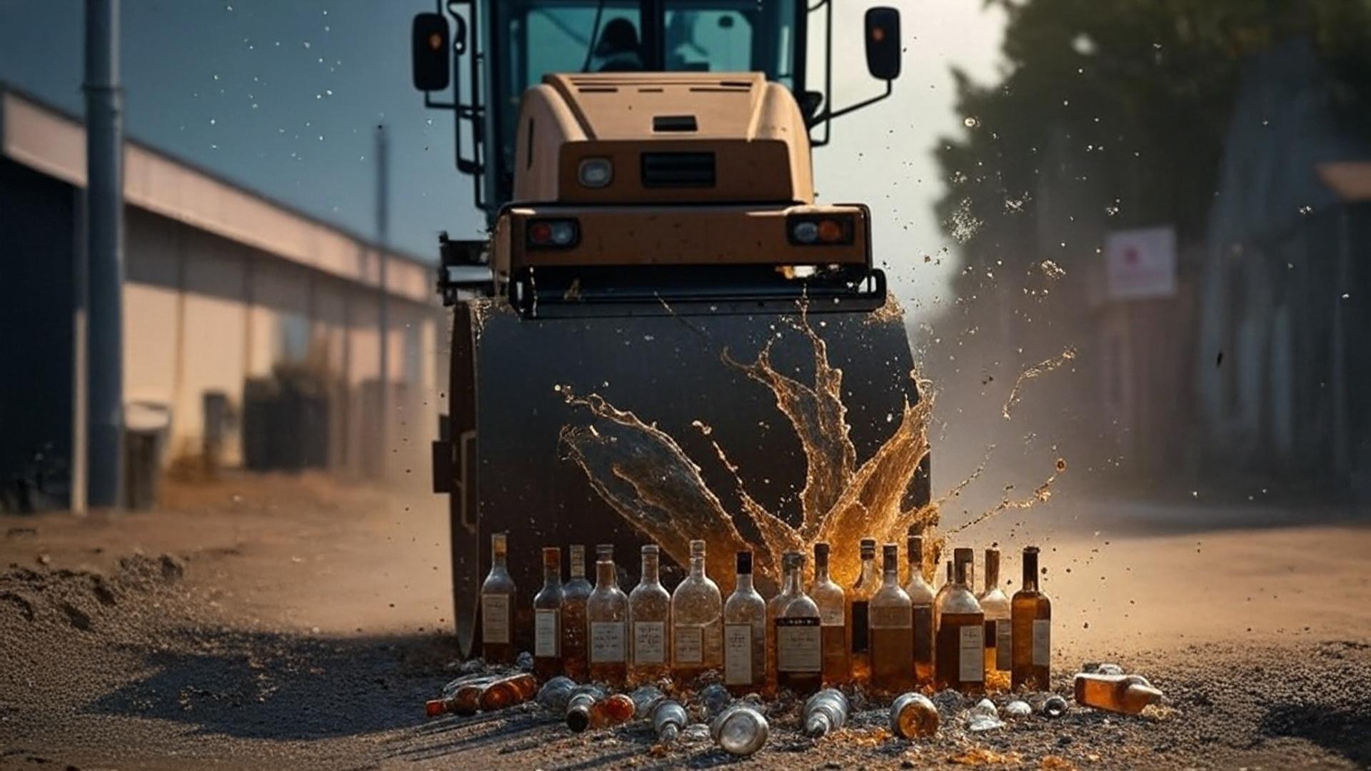 Gujarat: Liquor valued at over Rs 41 lakh destroyed in Jamnagar