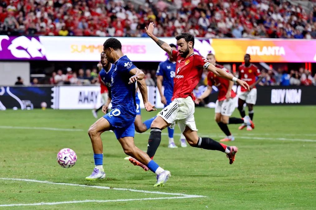 'We were little bit lazy': Fernandes after 2-2 draw against Everton