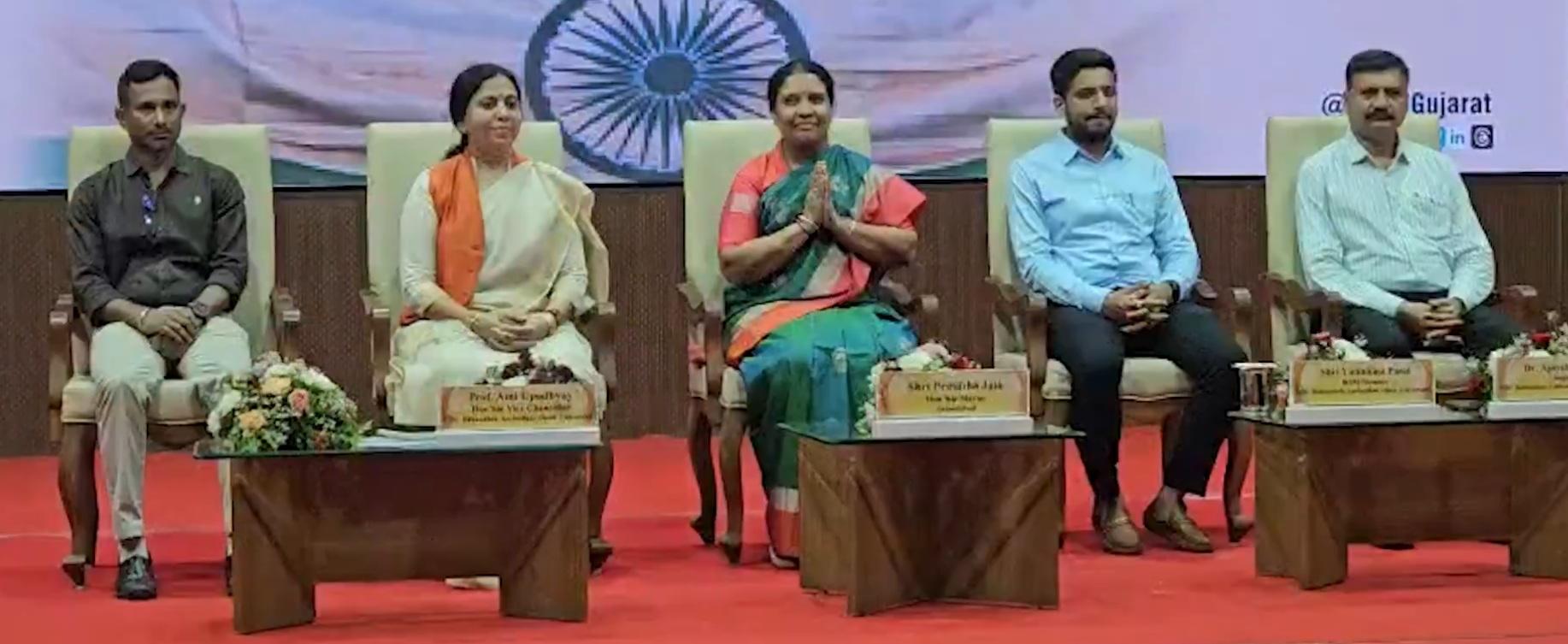 ‘Yuva Shakti, Bharat Ki Shakti’ reverberates at Gujarat’s Babasaheb Ambedkar University